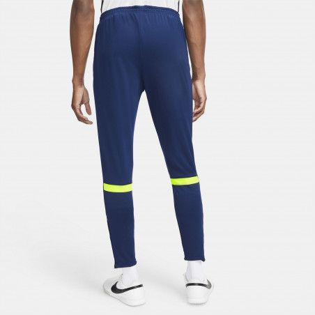 Pantalon survêtement Nike Academy bleu vert