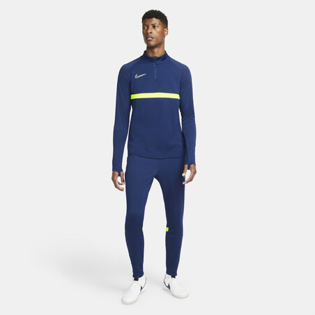 Pantalon survêtement Nike Academy bleu vert