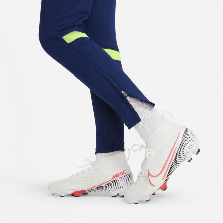 Pantalon survêtement junior Nike Academy bleu vert