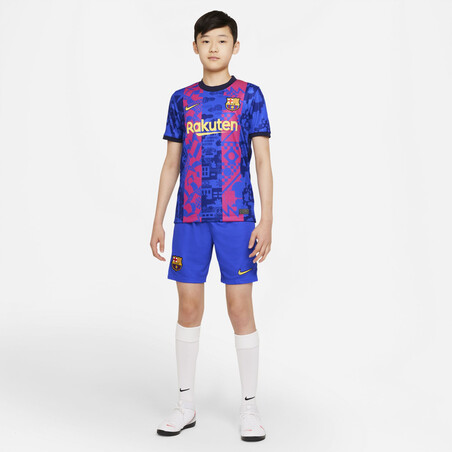 Short junior FC Barcelone third 2021/22