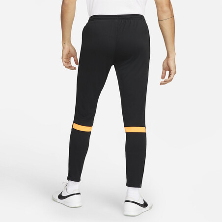 Pantalon survêtement Nike Academy noir orange 2021/22