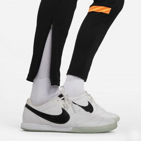 Pantalon survêtement Nike Academy noir orange 2021/22