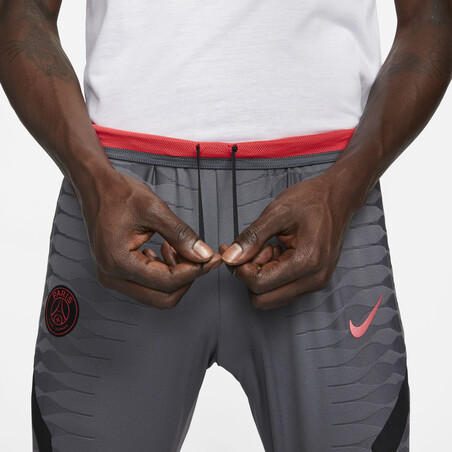 Pantalon survêtement PSG Strike Elite gris rouge 2021/22