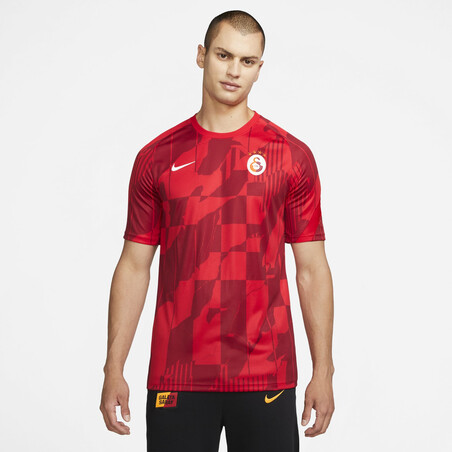Maillot avant match Galatasaray rouge 2021/22