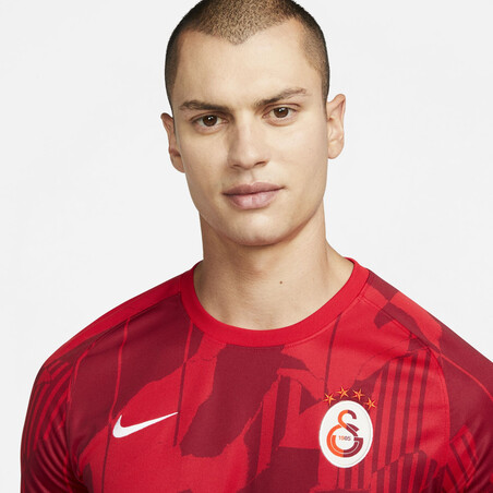 Maillot avant match Galatasaray rouge 2021/22