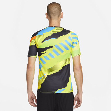 Maillot avant match Inter Milan jaune 2021/22