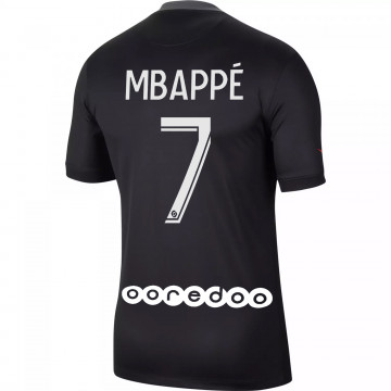 Maillot Mbappé PSG third 2021/22