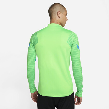 Sweat zippé Inter Milan Strike vert 2021/22