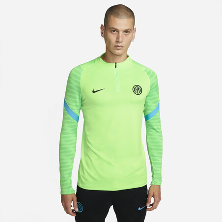 Sweat zippé Inter Milan Strike vert 2021/22
