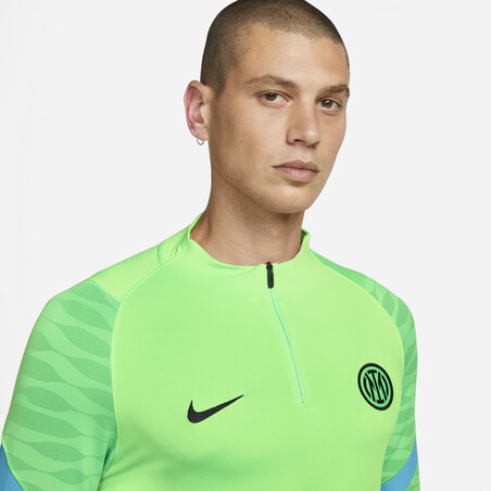 Sweat zippé Inter Milan Strike vert 2021/22