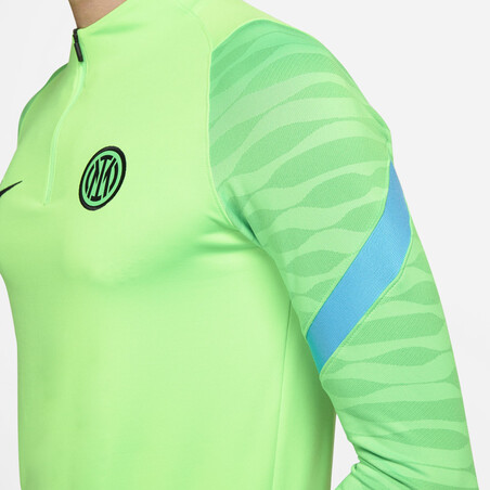 Sweat zippé Inter Milan Strike vert 2021/22