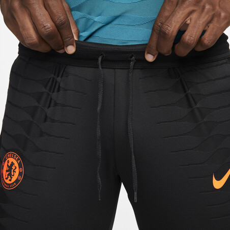 Pantalon survêtement Chelsea Strike Elite noir orange 2021/22