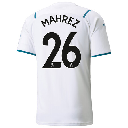 Maillot Mahrez Manchester City extérieur 2021/22