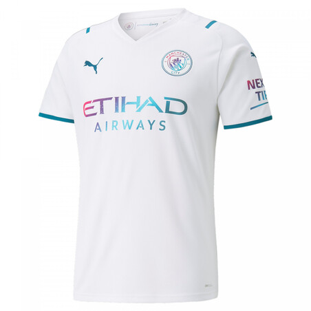 Maillot Mahrez Manchester City extérieur 2021/22
