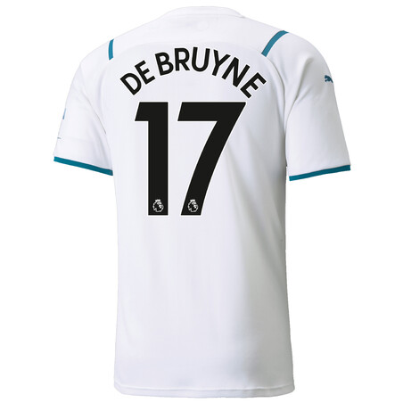 Maillot De Bruyne Manchester City extérieur 2021/22