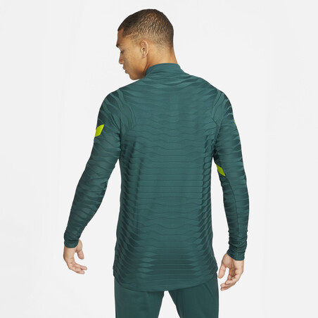 Sweat zippé Tottenham Strike Elite vert 2021/22