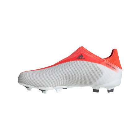 adidas X Speedflow.3 LaceLess junior FG gris rouge