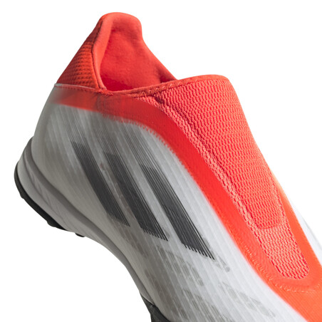 adidas X Speedflow.3 LaceLess Turf gris rouge