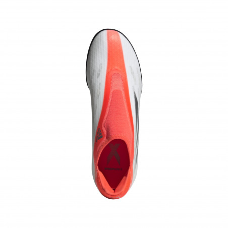 adidas X Speedflow.3 LaceLess Turf gris rouge