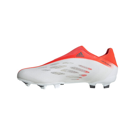 adidas X Speedflow.3 LaceLess FG gris rouge