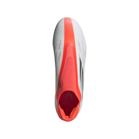 adidas X Speedflow.3 LaceLess FG gris rouge
