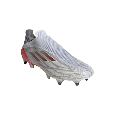 adidas X Speedflow+ SG gris rouge