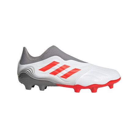 adidas Copa Sense.3 LaceLess FG gris rouge 2021/22