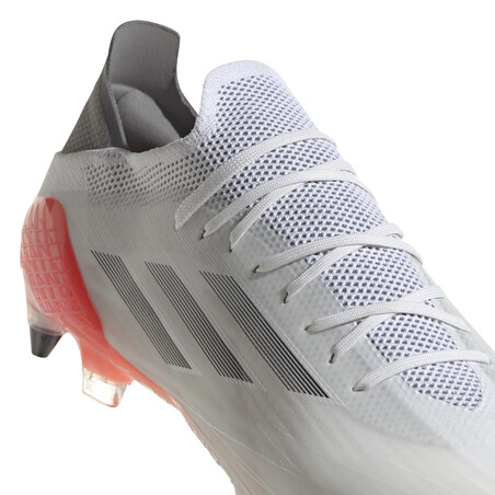 adidas X Speedflow.1 SG gris rouge