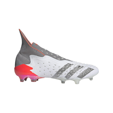 adidas Predator Freak+ montante FG gris rouge