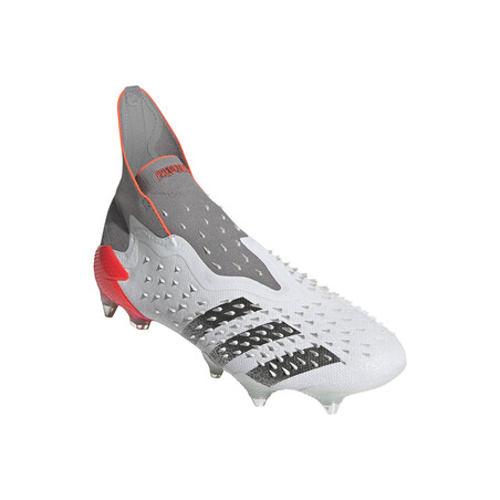 adidas Predator Freak+ montante SG gris rouge