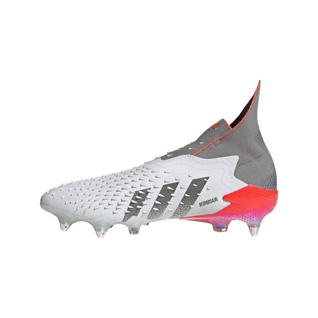 adidas Predator Freak+ montante SG gris rouge