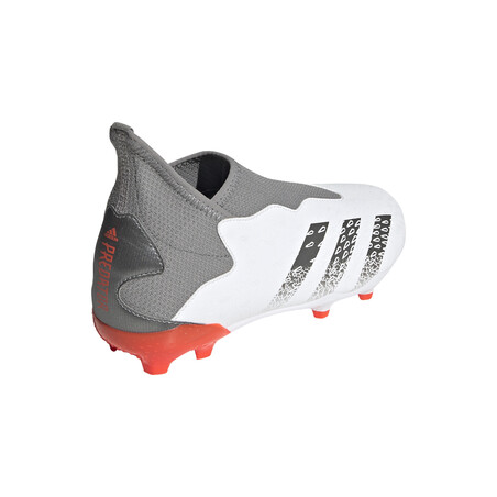 adidas Predator Freak.3 LaceLess junior FG gris rouge