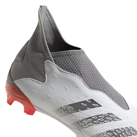 adidas Predator Freak.3 LaceLess junior FG gris rouge