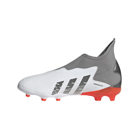 adidas Predator Freak.3 LaceLess junior FG gris rouge