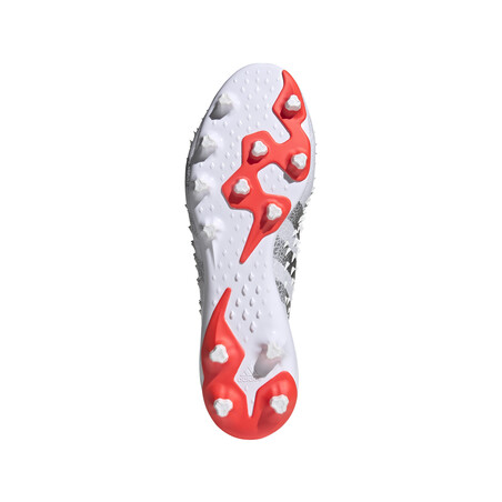 adidas Predator Freak.1 montante AG gris rouge