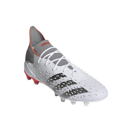 adidas Predator Freak.1 montante AG gris rouge