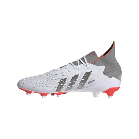 adidas Predator Freak.1 montante AG gris rouge