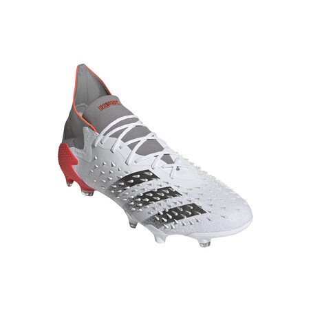 adidas Predator Freak.1 montante FG gris rouge