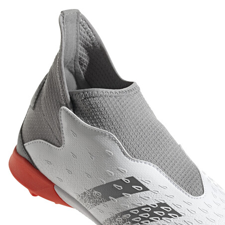 adidas Predator Freak.3 LaceLess junior Turf gris rouge