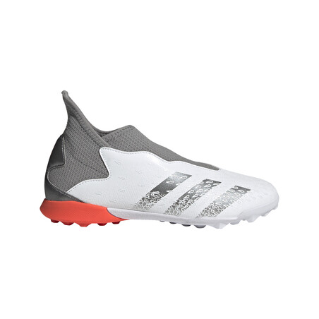 adidas Predator Freak.3 LaceLess junior Turf gris rouge