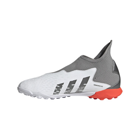 adidas Predator Freak.3 LaceLess junior Turf gris rouge