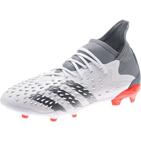 adidas Predator Freak.1 junior montante FG gris rouge