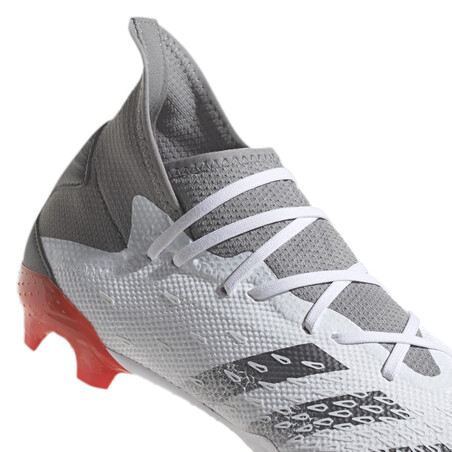 adidas Predator Freak.3 montante FG gris rouge
