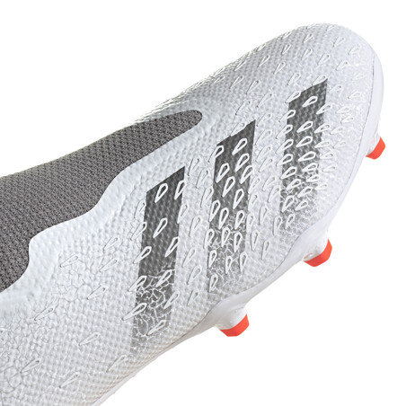 adidas Predator Freak.3 montante LaceLess FG gris rouge