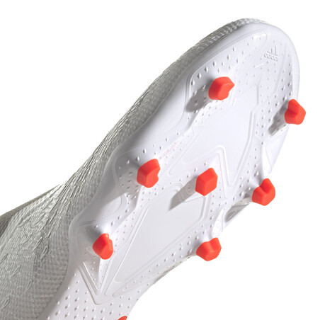 adidas Predator Freak.3 montante LaceLess FG gris rouge