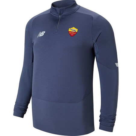 Sweat zippé AS Roma gris 2021/22