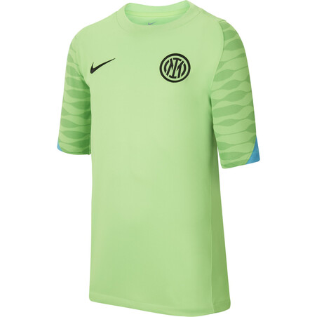 Maillot entraînement junior Inter Milan Strike vert 2021/22