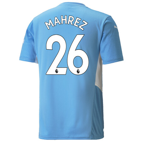 Maillot Mahrez Manchester City domicile 2021/22