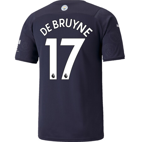Maillot De Bruyne Manchester City third 2021/22