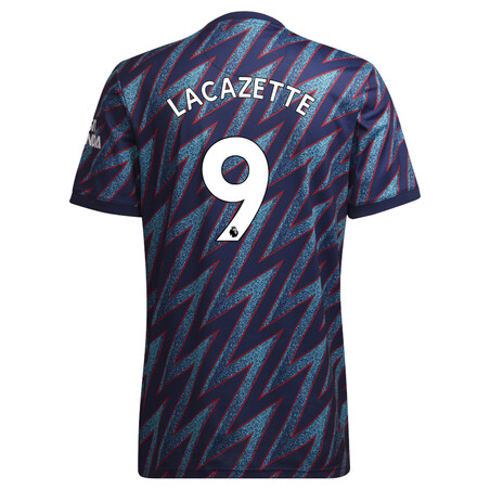 Maillot Lacazette Arsenal third 2021/22